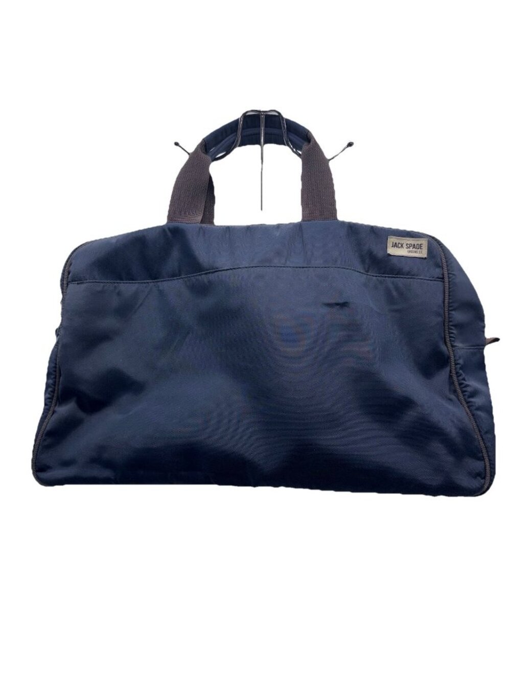 Jack Spade Duffel Bag Greene Street Canvas Overnight Carry On Gym Travel